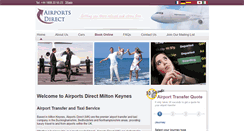 Desktop Screenshot of airportsdirectmk.com
